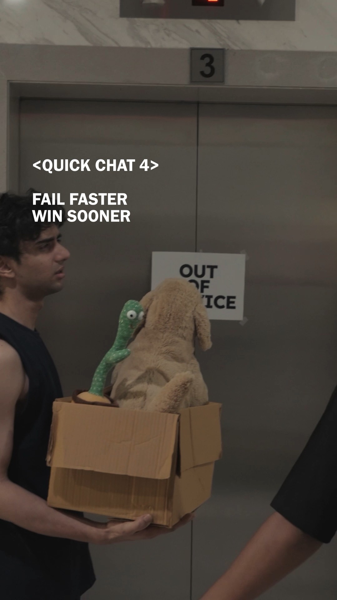 End card: Quick Chat 4, fail faster, win sooner