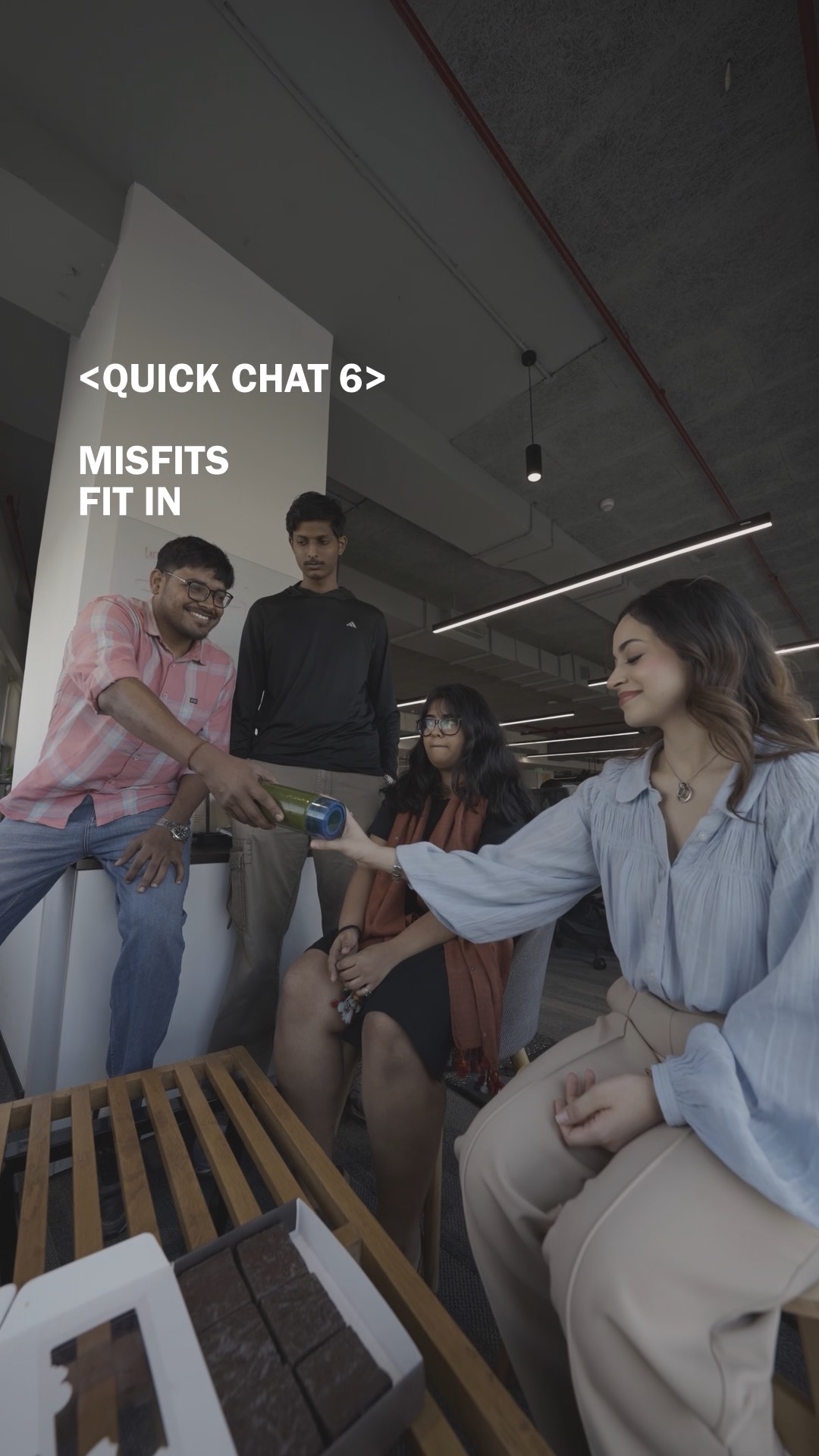 Episode 6 end card: Misfits fit in